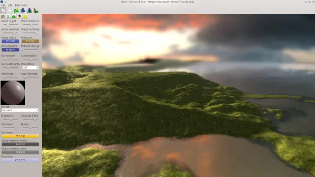 Graphical Features in Atlas (as of November 2012)
